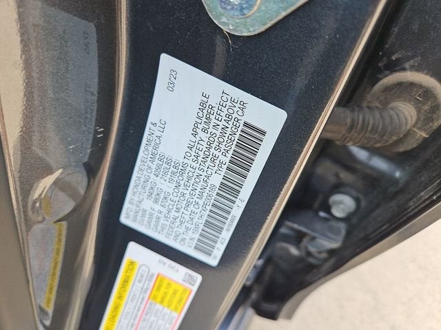 2023 Honda Civic Hatchback EX-L w/o BSI