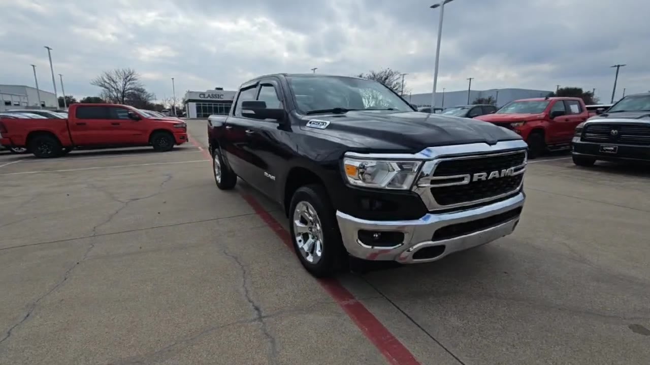 2022 RAM 1500 Big Horn Crew Cab 4x4 5'7" Box