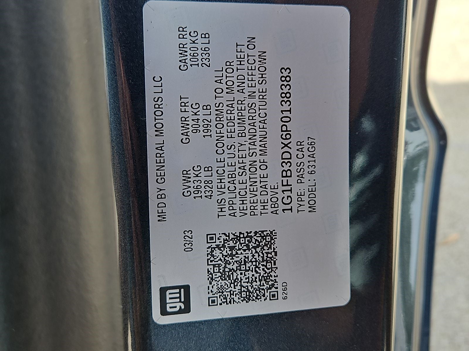 2023 Chevrolet Camaro 1LT