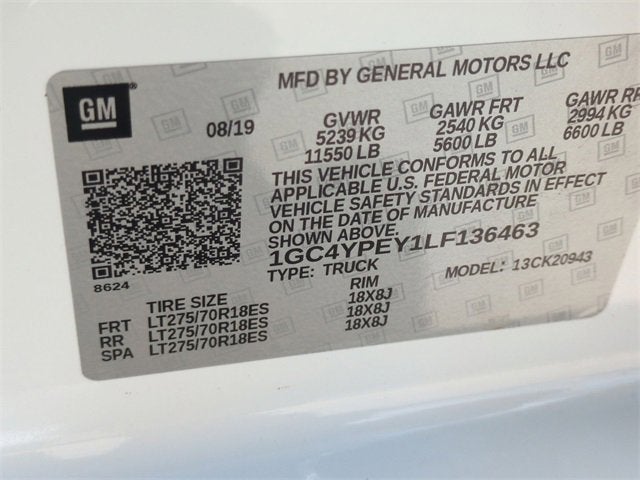 2020 Chevrolet Silverado 2500 HD LTZ