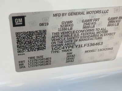 2020 Chevrolet Silverado 2500 HD LTZ