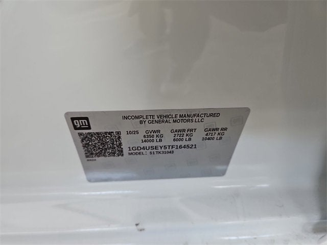 2026 GMC Sierra 3500 HD Chassis Cab Pro