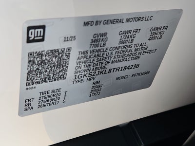 2026 GMC Yukon XL Denali