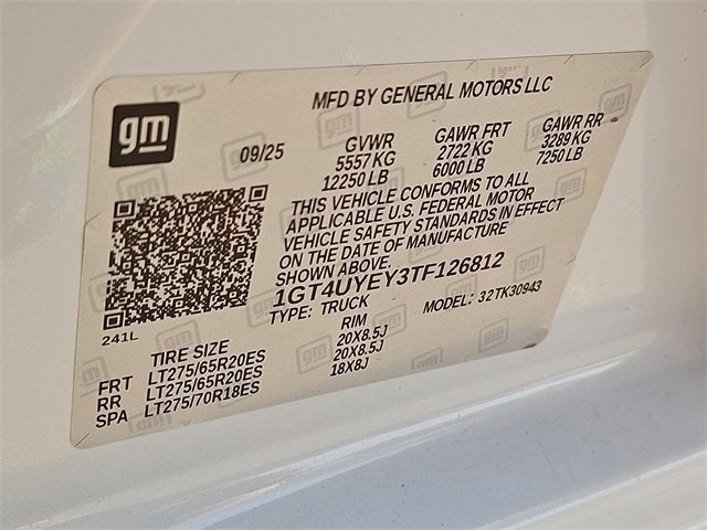 2026 GMC Sierra 3500 HD Denali Ultimate