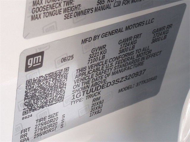 2025 GMC Sierra 1500 SLT
