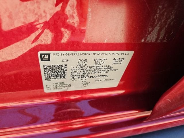 2020 GMC Sierra 1500 AT4