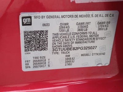 2023 GMC Sierra 1500 SLE