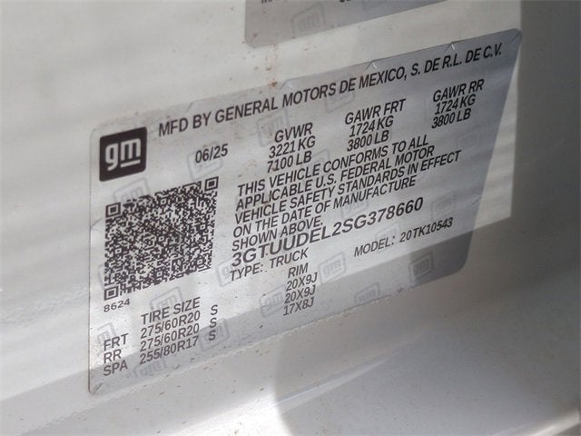 2025 GMC Sierra 1500 SLT