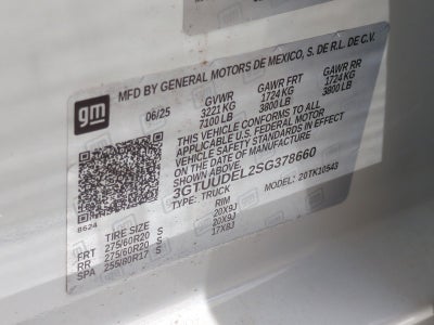 2025 GMC Sierra 1500 SLT