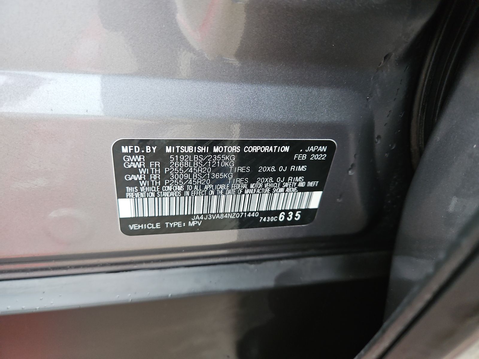 2022 Mitsubishi Outlander SEL