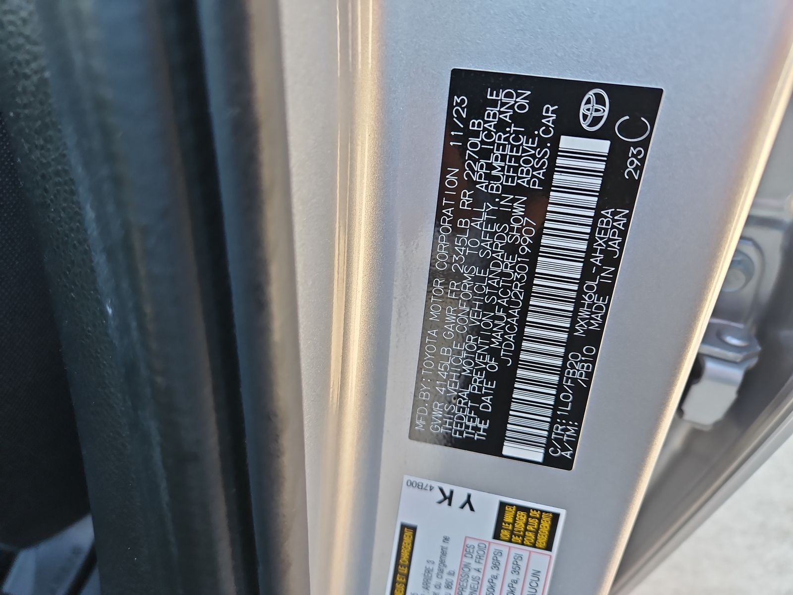 2024 Toyota Prius LE