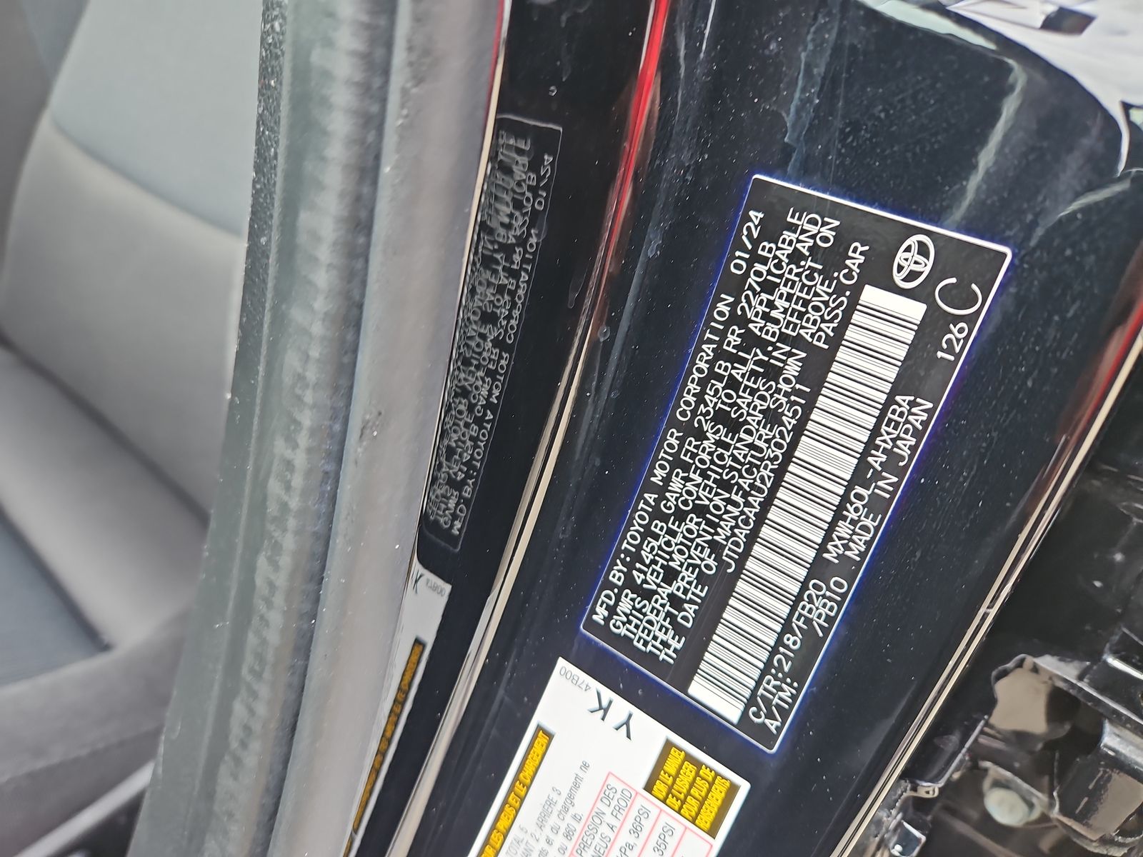 2024 Toyota Prius LE