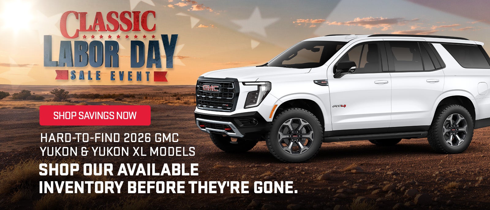 2026 GMC Yukons 