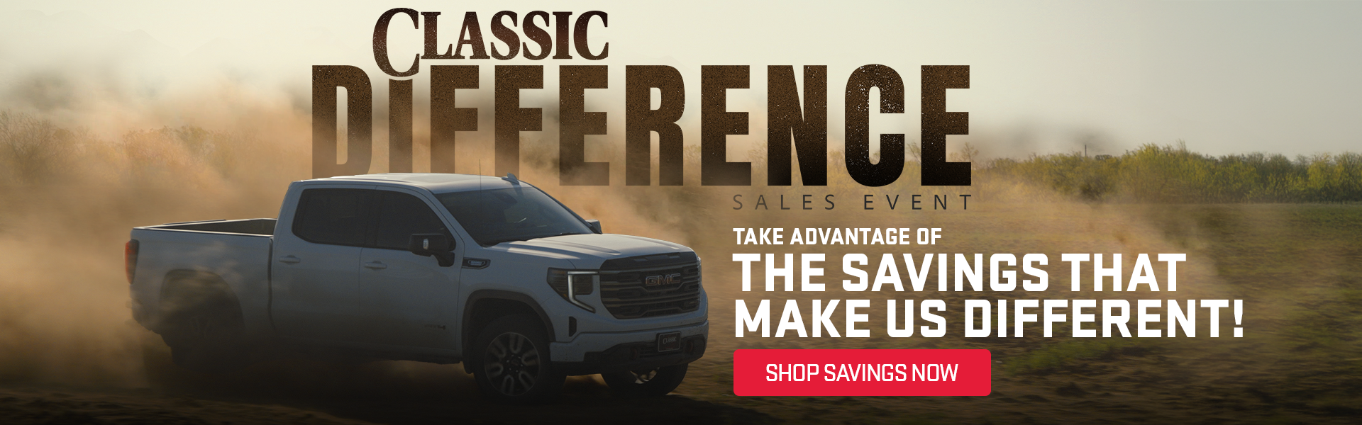 Classic Difference Sales Event