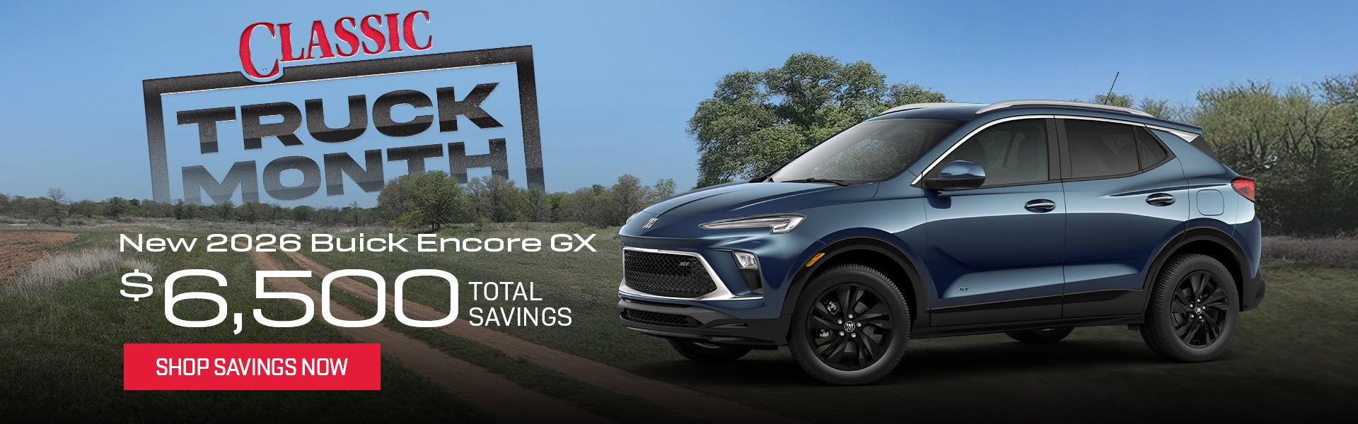 New 2026 Buick Encore GX - $6,500 in Total Savings