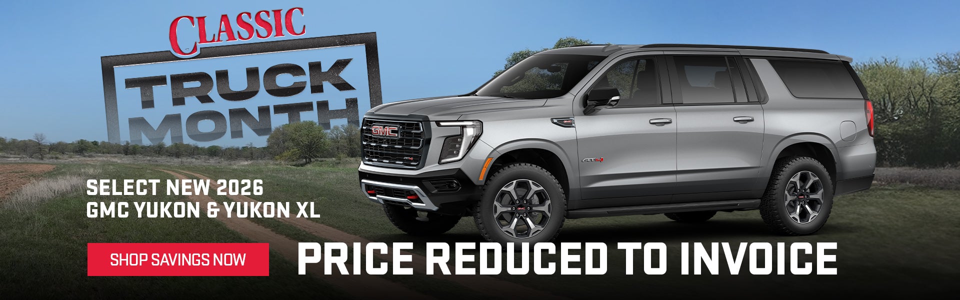 Select New 2026 GMC Yukon & Yukon XL- Price Reduced to Invoi